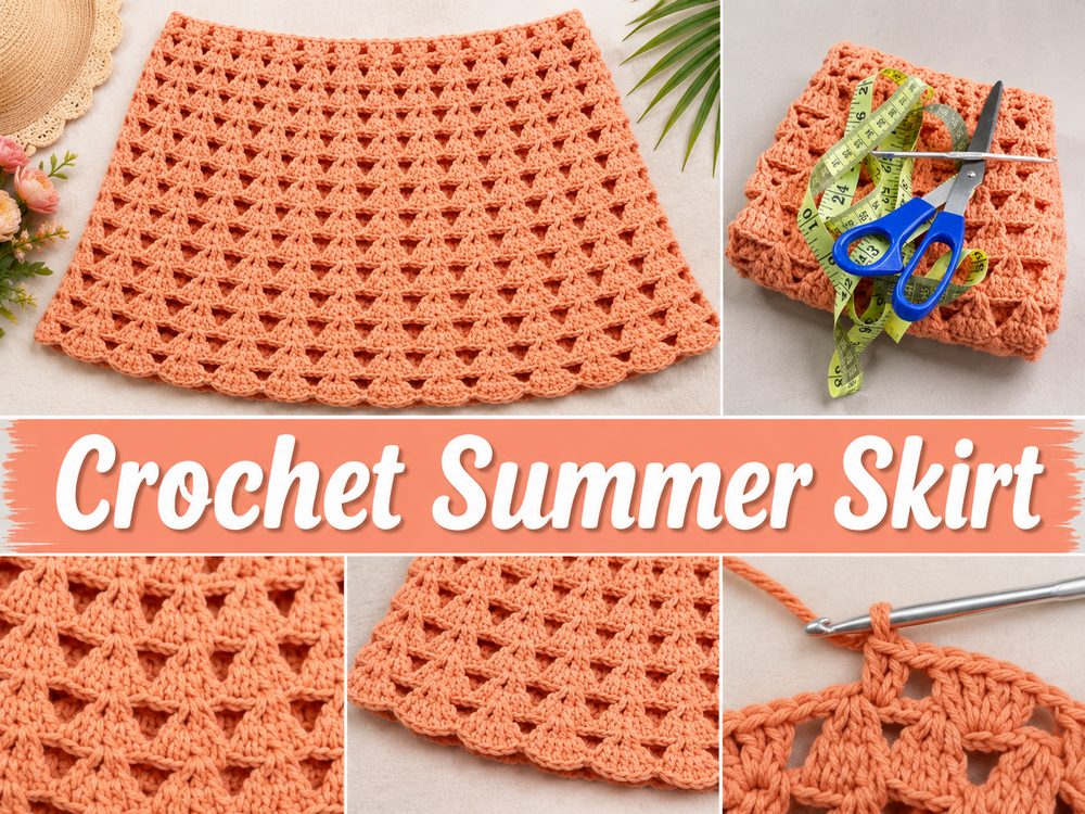 Crochet Summer Skirt