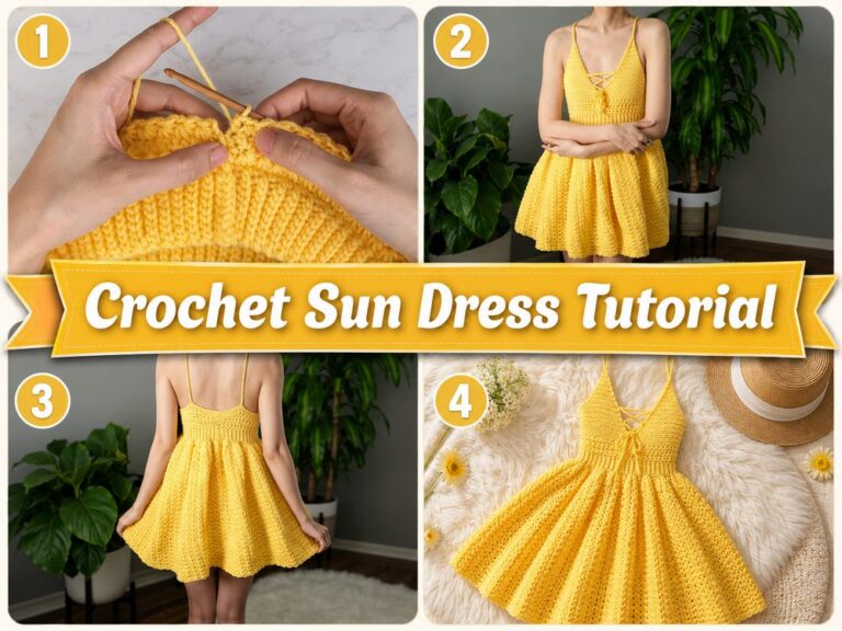 Crochet Sun Dress Tutorial
