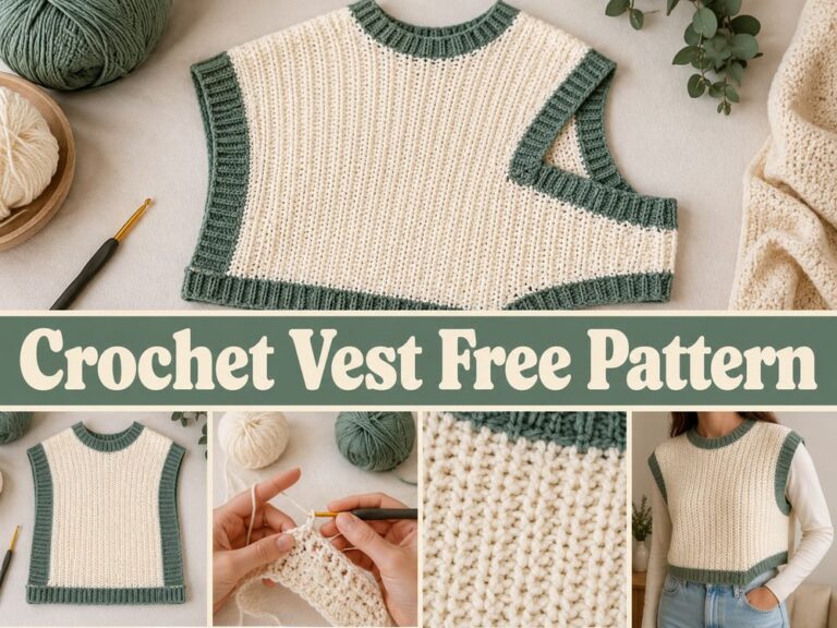 Crochet Vest Free Pattern s