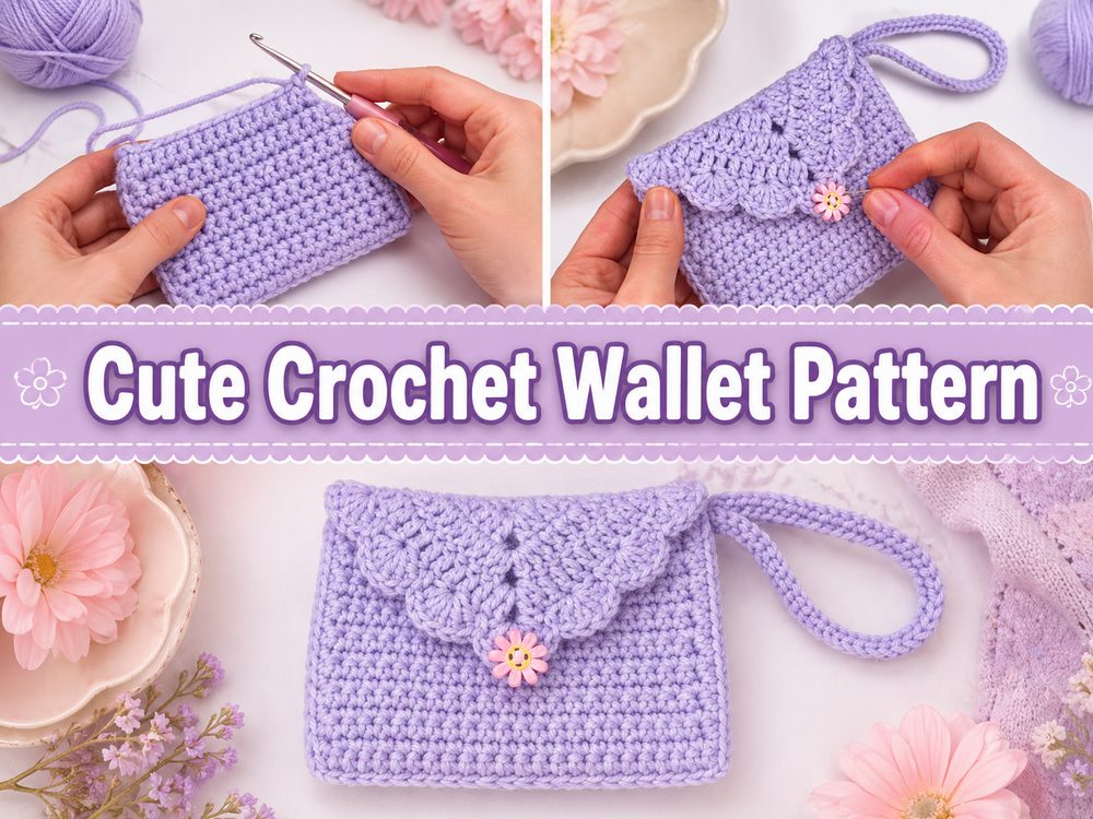 Cute Crochet Wallet Pattern s