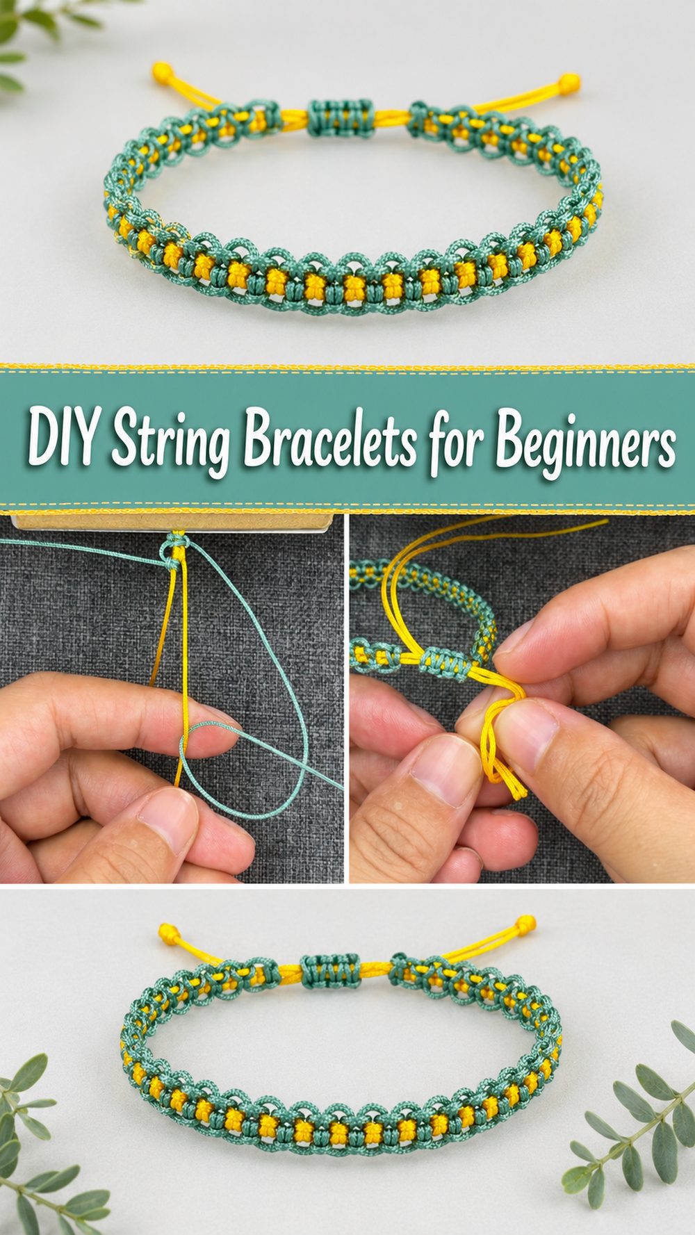 DIY String Bracelets for Beginners