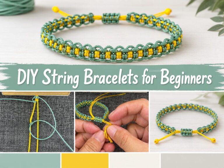 DIY String Bracelets for Beginners