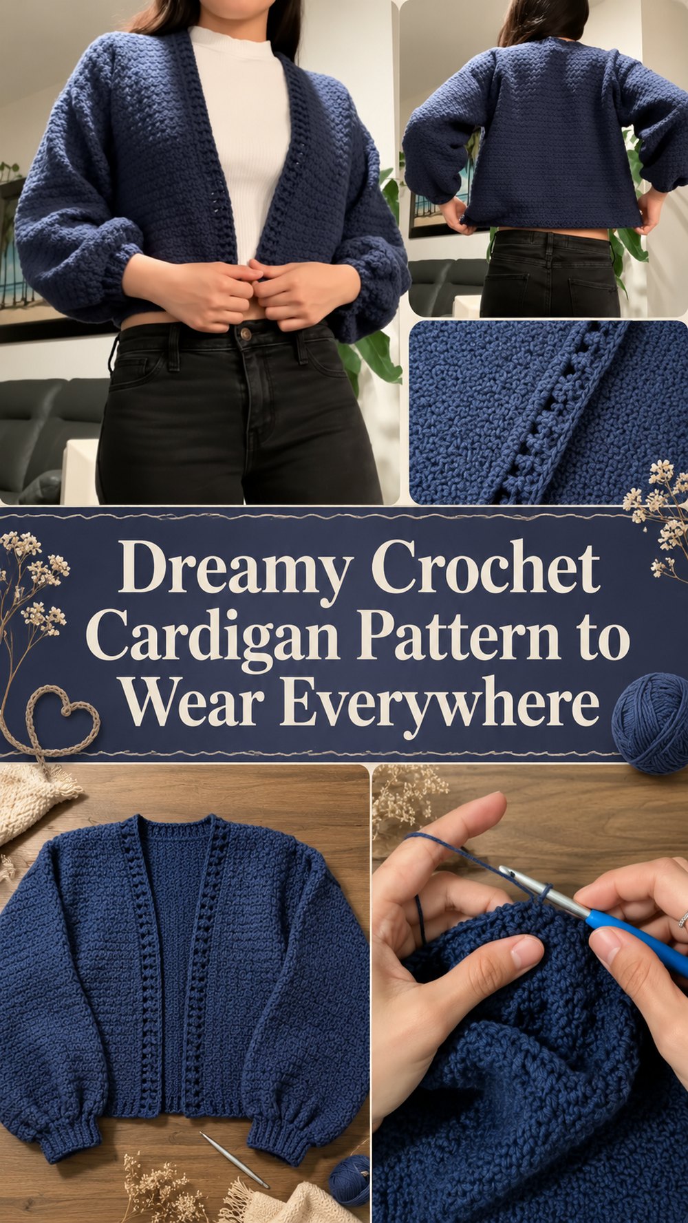 Dreamy Crochet Cardigan Pattern to Wear Everywhere