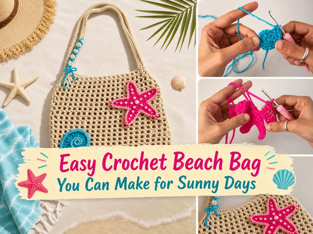 Easy Crochet Beach Bag You Can Make for Sunny Days