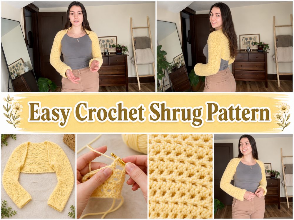 Easy Crochet Shrug Pattern s