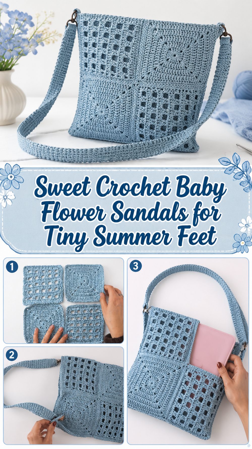 Easy Crochet Summer Tote Bag for Everyday Use