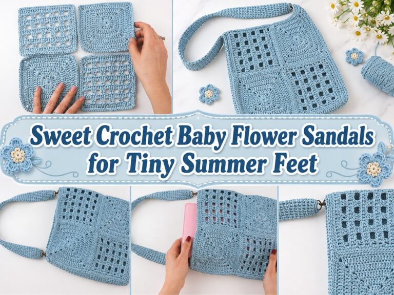Easy Crochet Summer Tote Bag for Everyday Use