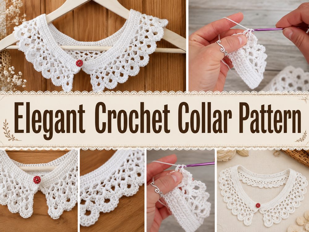 Elegant Crochet Collar Pattern s