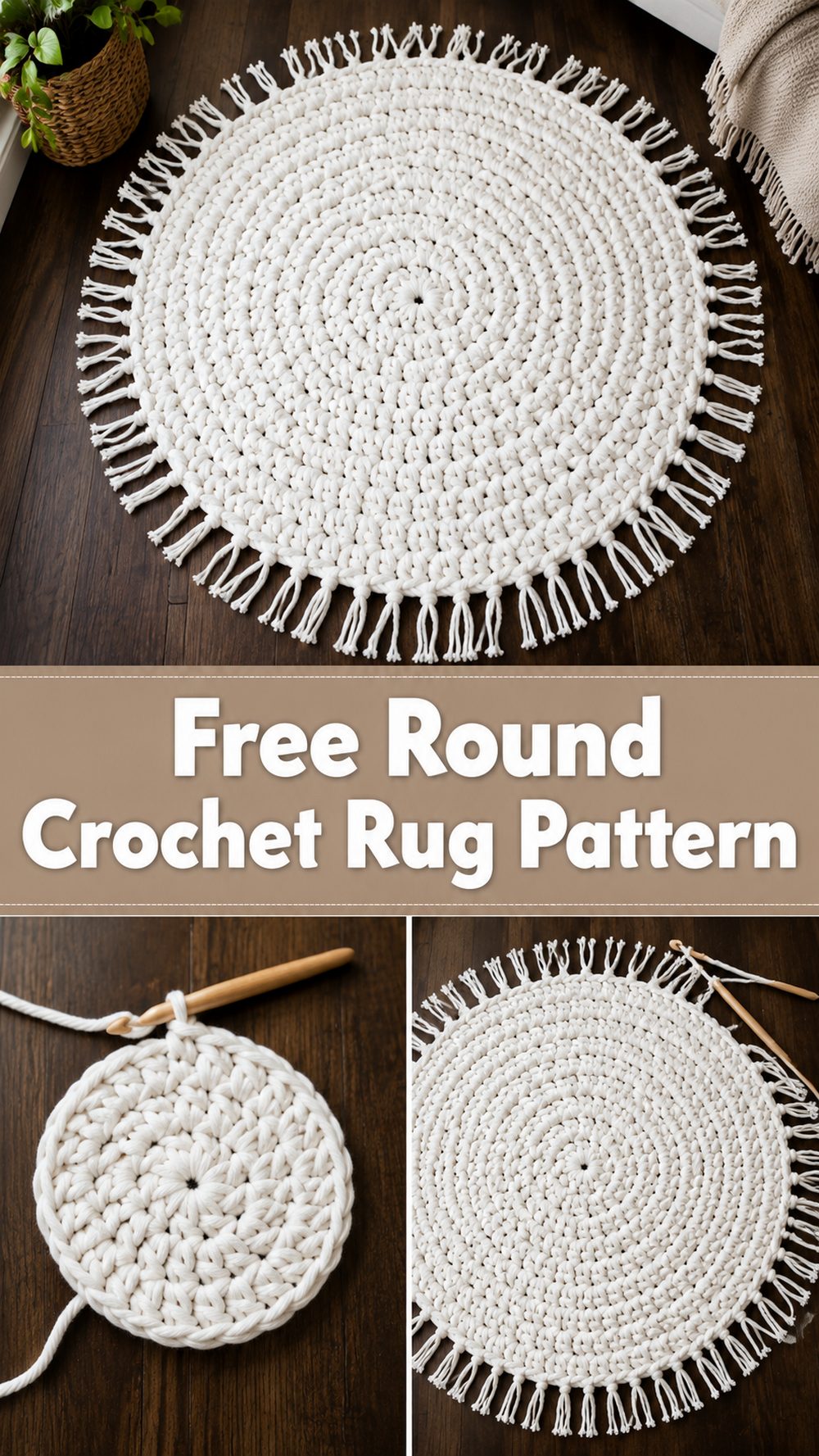 Free Round Crochet Rug Pattern