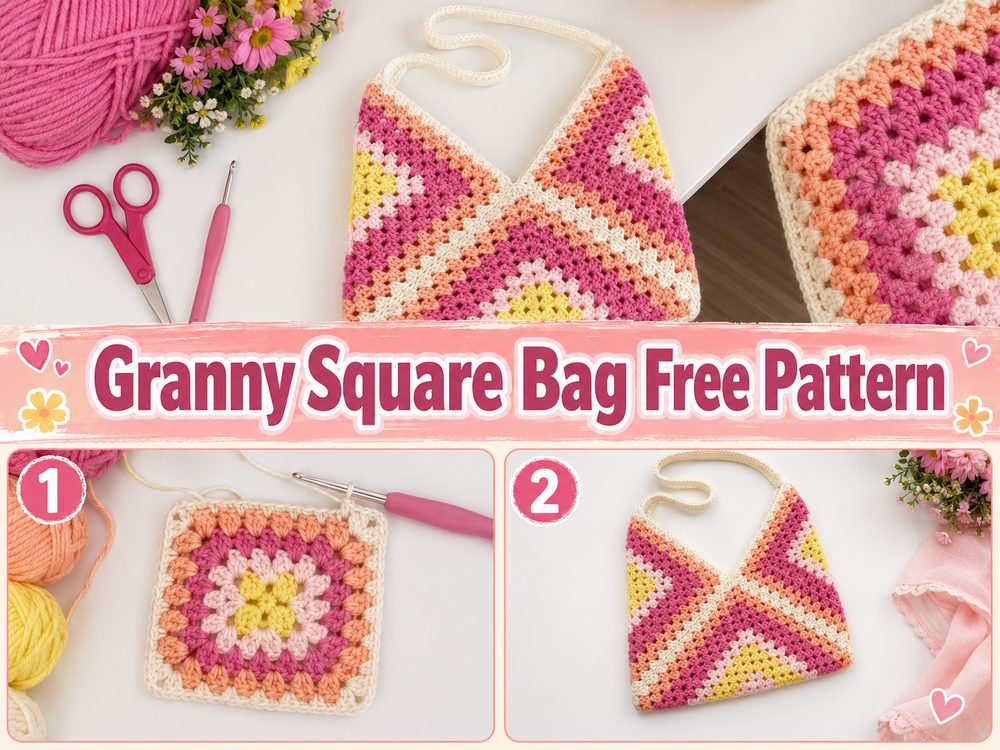 Granny Square Bag Free Pattern s