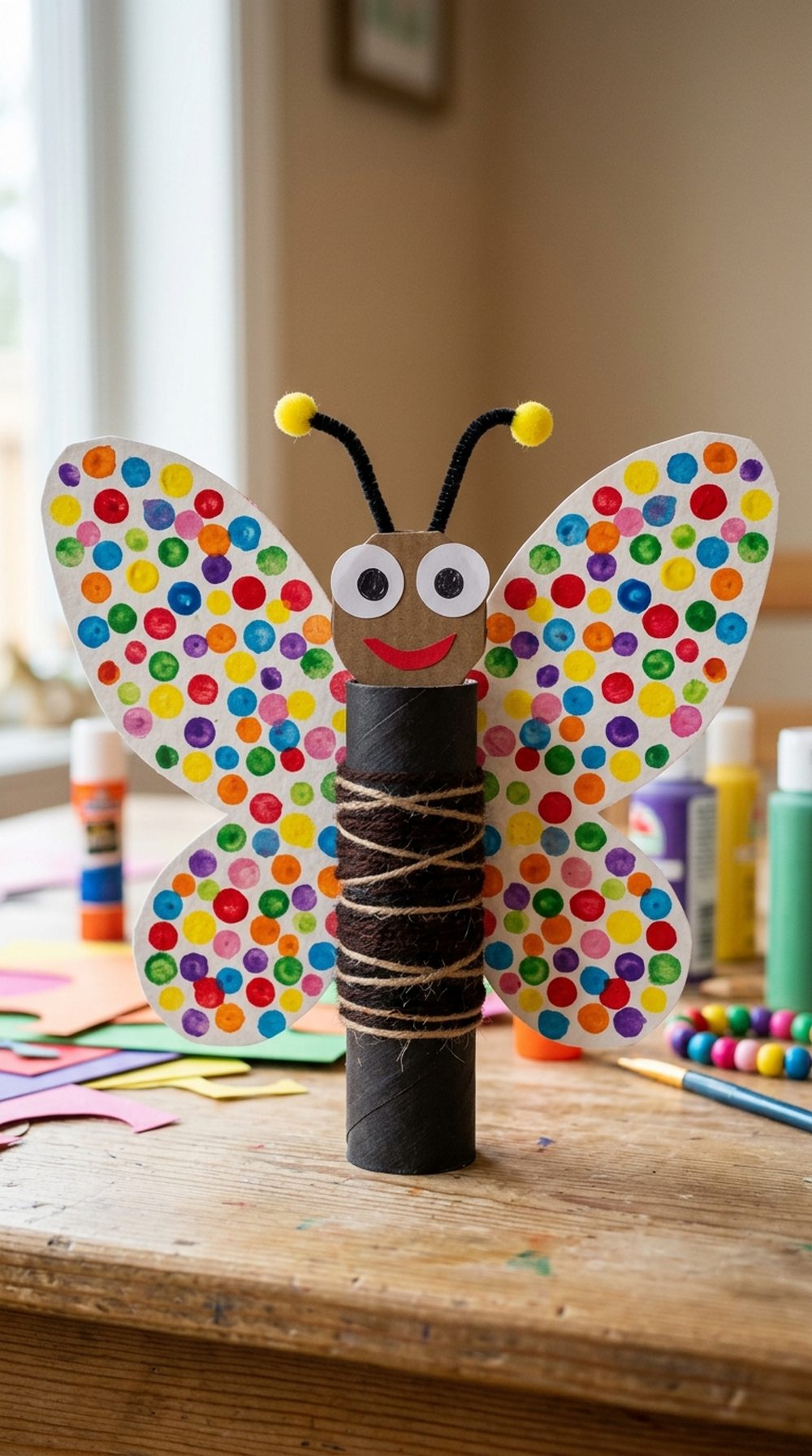 Polka Dot Wing Butterfly