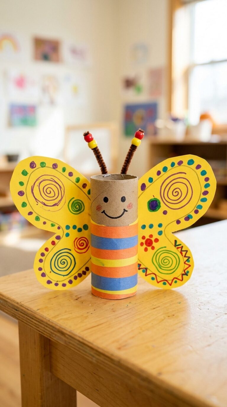 Printable Wraparound Butterfly