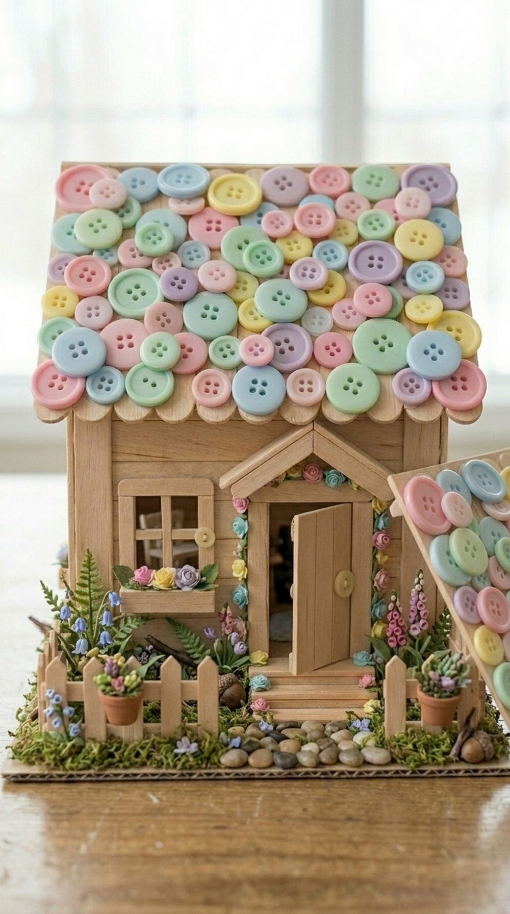 Removable Roof Fairy Cottage