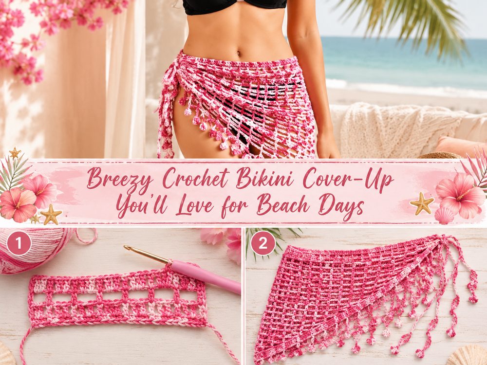 Breezy Crochet Bikini Cover‑Up You’ll Love for Beach Days s