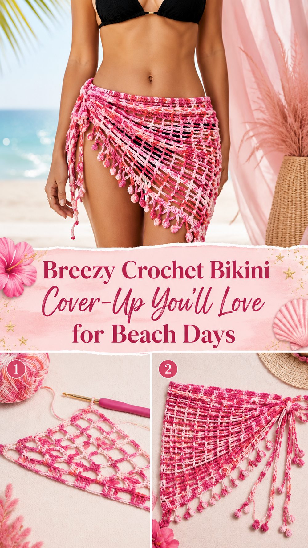 Breezy Crochet Bikini Cover‑Up You’ll Love for Beach Days