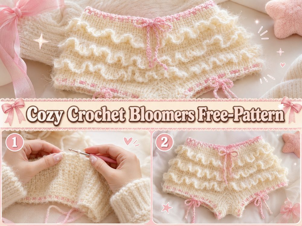 Cozy Crochet Bloomers Free Pattern d