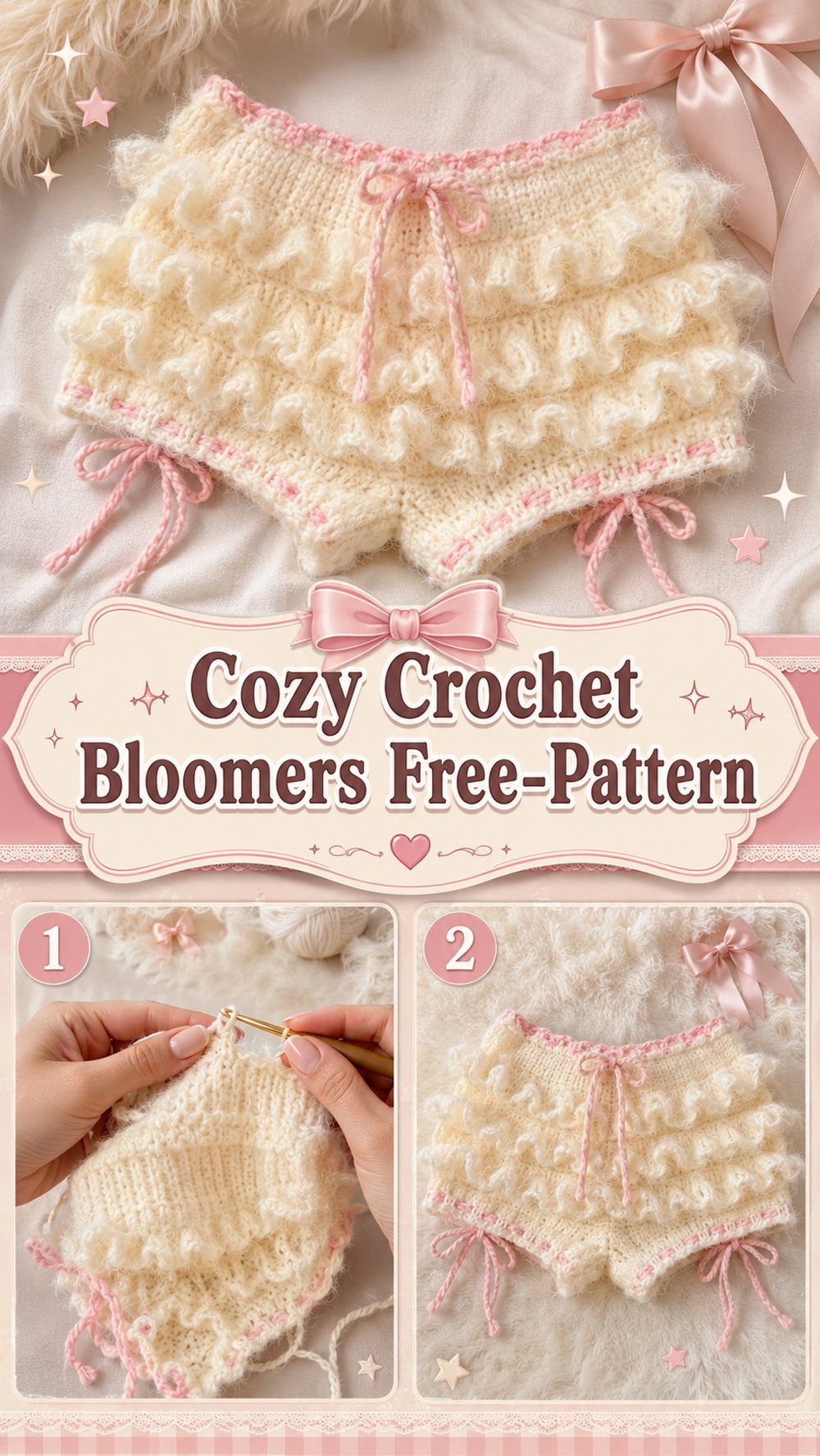 Cozy Crochet Bloomers Free Pattern