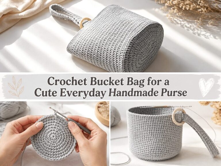 Crochet Bucket Bag Pattern s