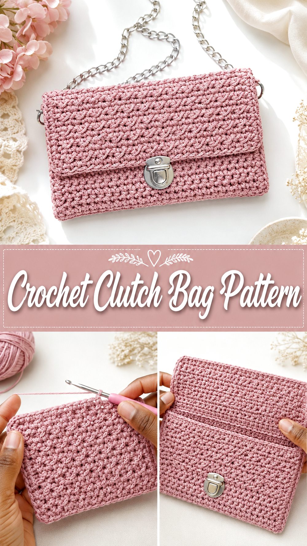 Crochet Clutch Bag Pattern