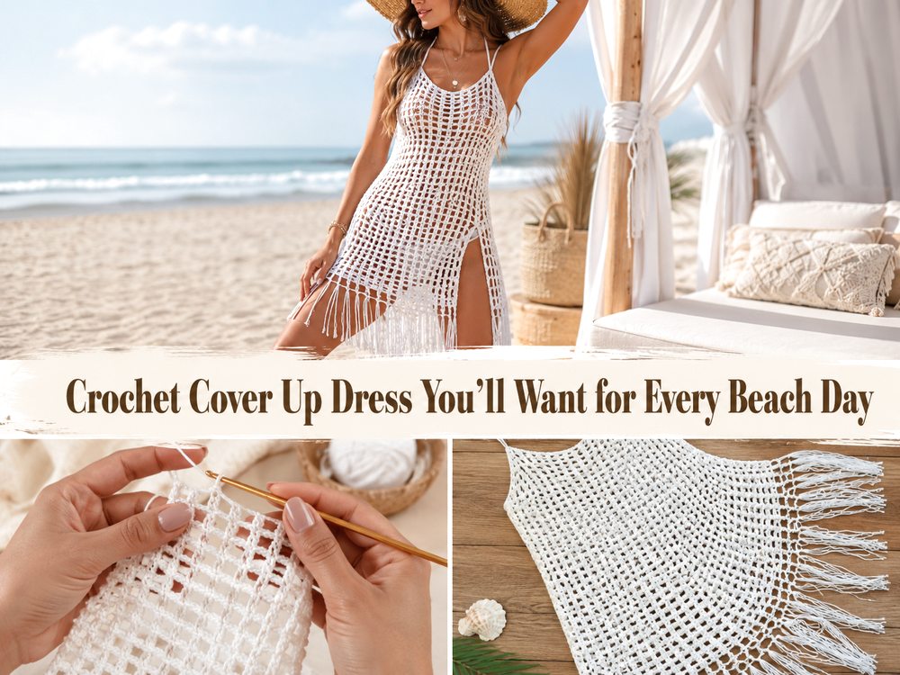 Crochet Cover Up Dress You’ll Want for Every Beach Day s