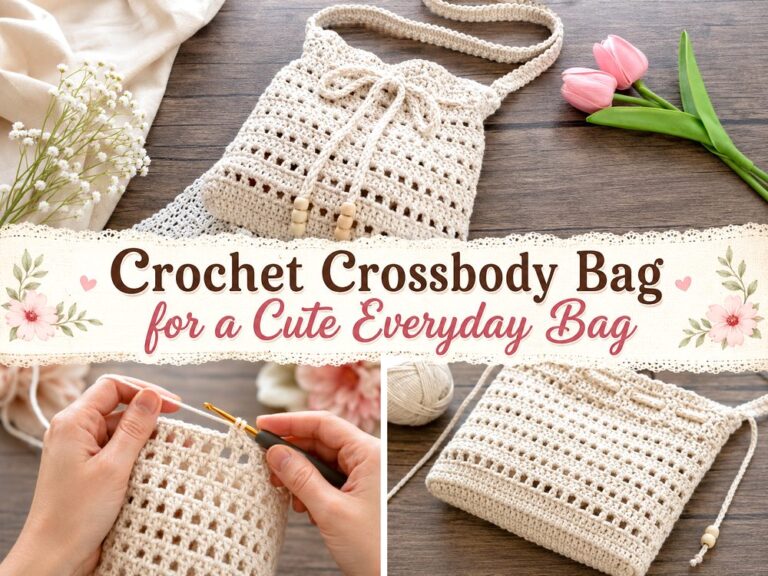 Crochet Crossbody Bag for a Cute Everyday Bag s