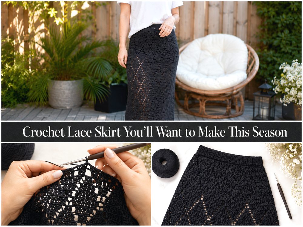 Crochet Lace Skirt Pattern Idea You’ll Want to Make This Season s