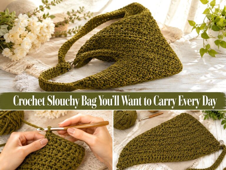 Crochet Slouchy Bag You’ll Want to Carry Every Day s