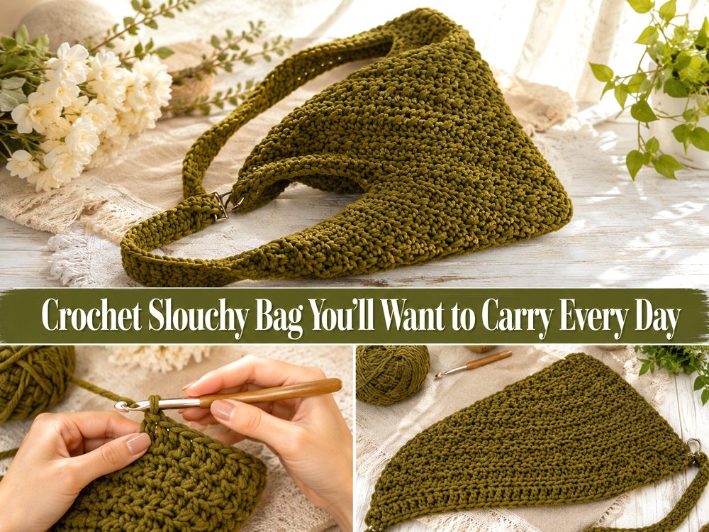 Crochet Slouchy Bag You’ll Want to Carry Every Day s