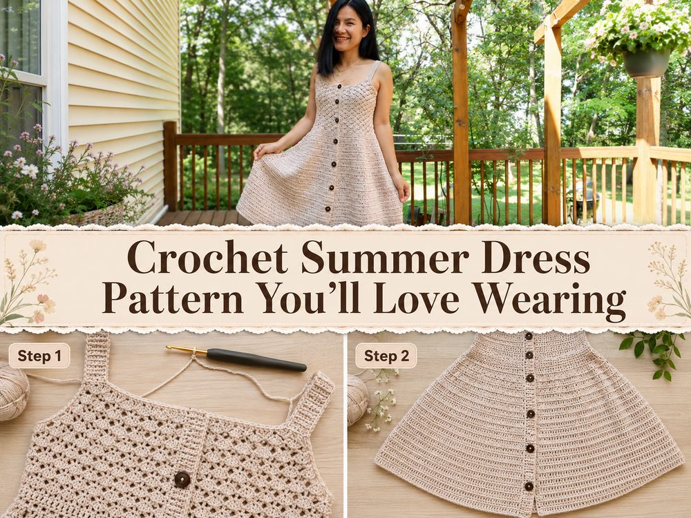Crochet Summer Dress Pattern You’ll Love Wearing s