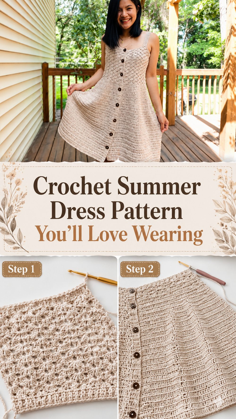 Crochet Summer Dress Pattern You’ll Love Wearing