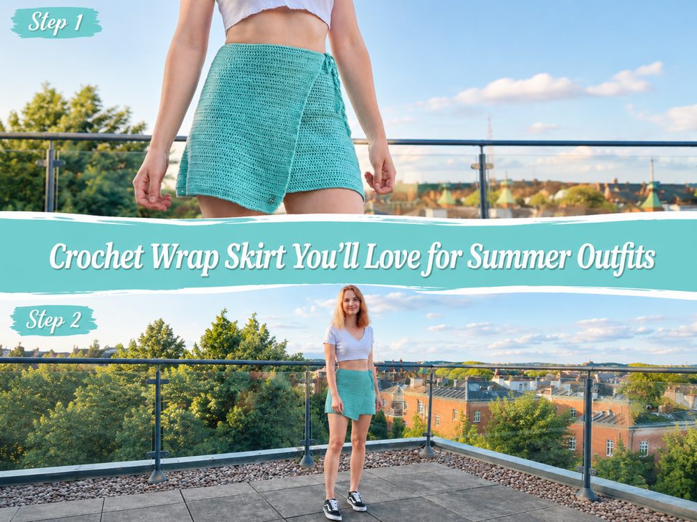 Crochet Wrap Skirt You’ll Love for Summer Outfits s