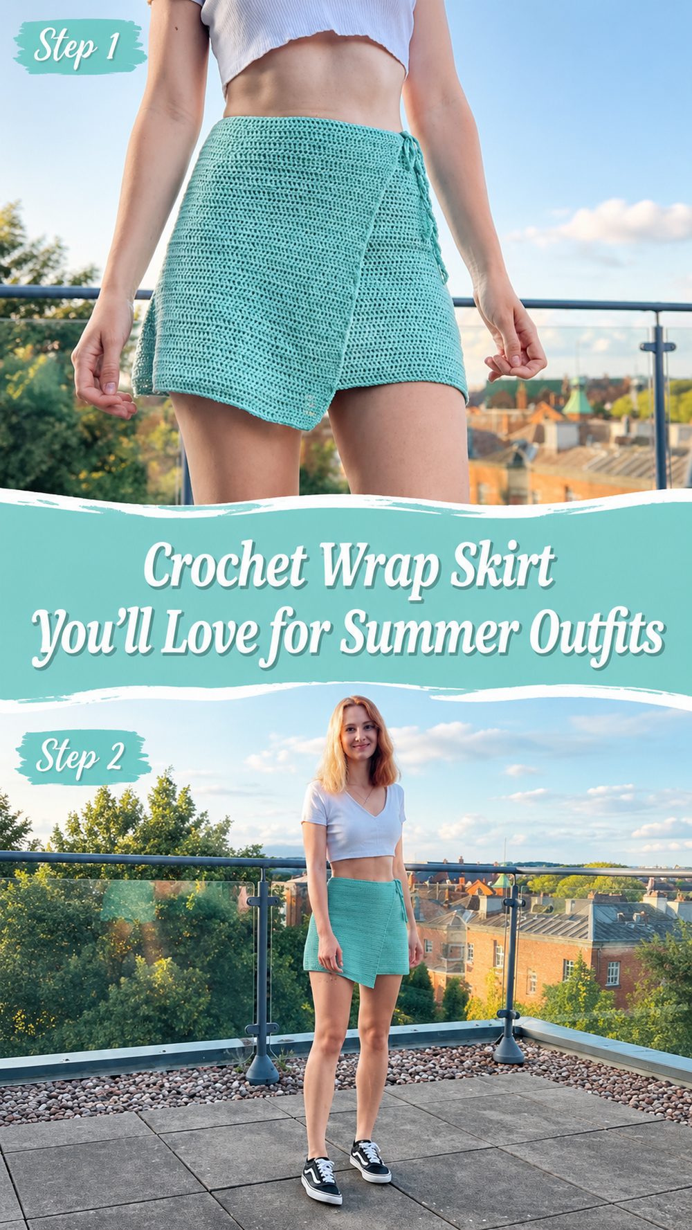 Crochet Wrap Skirt You’ll Love for Summer Outfits