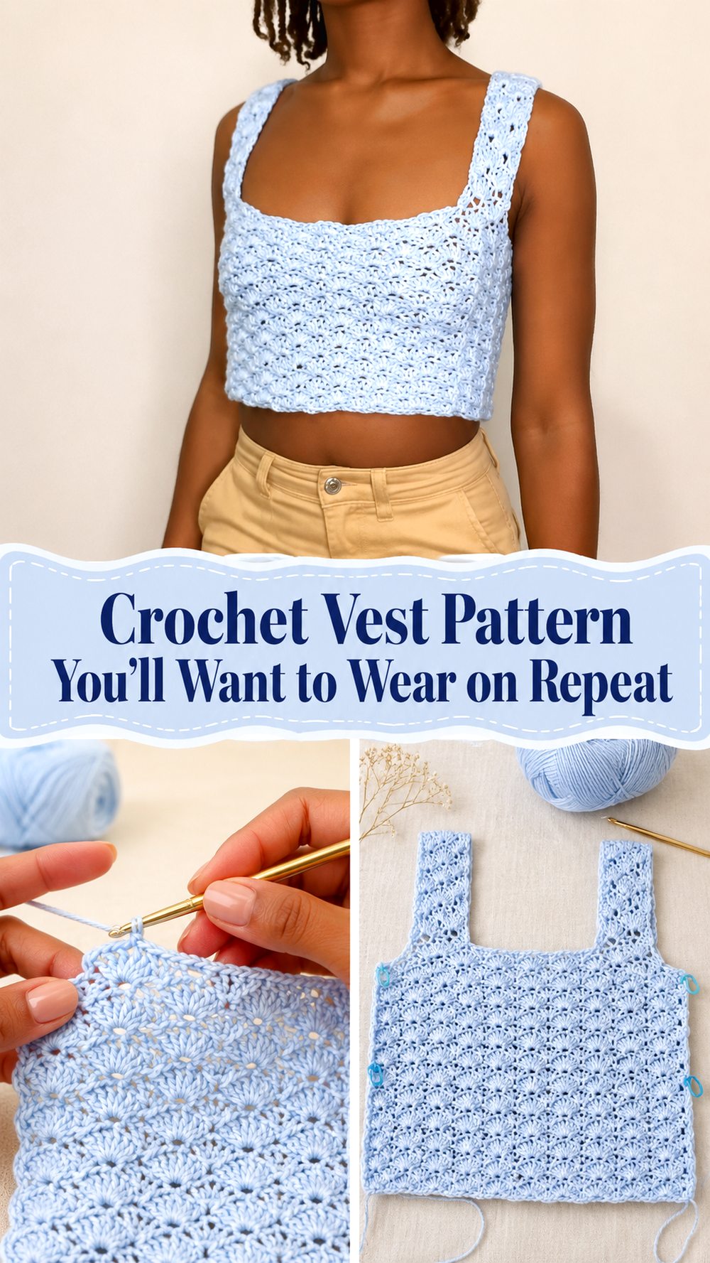 Dreamy Crochet Shell Top Inspiration for Summer Style