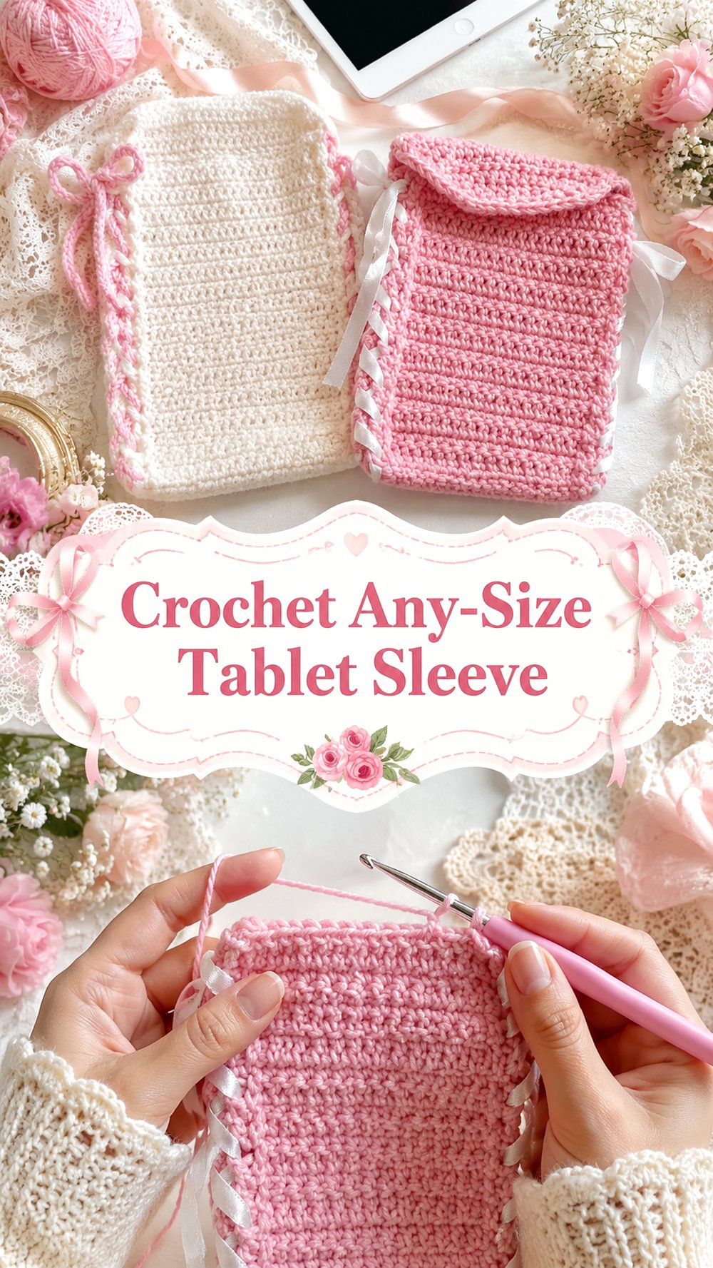 Crochet Any Size Tablet Sleeve
