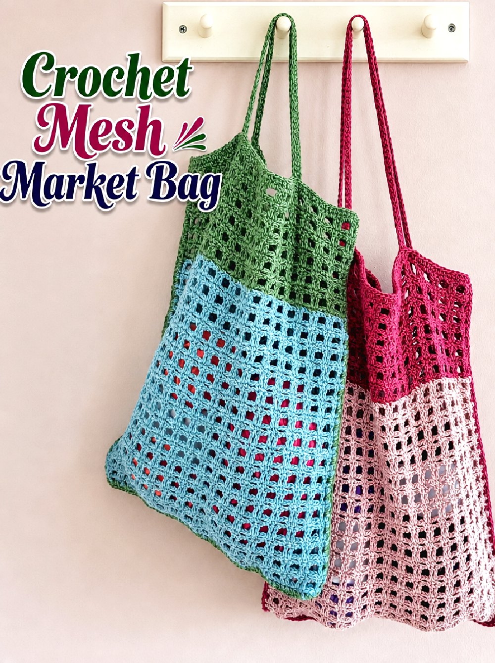 Crochet Mesh Market Bag