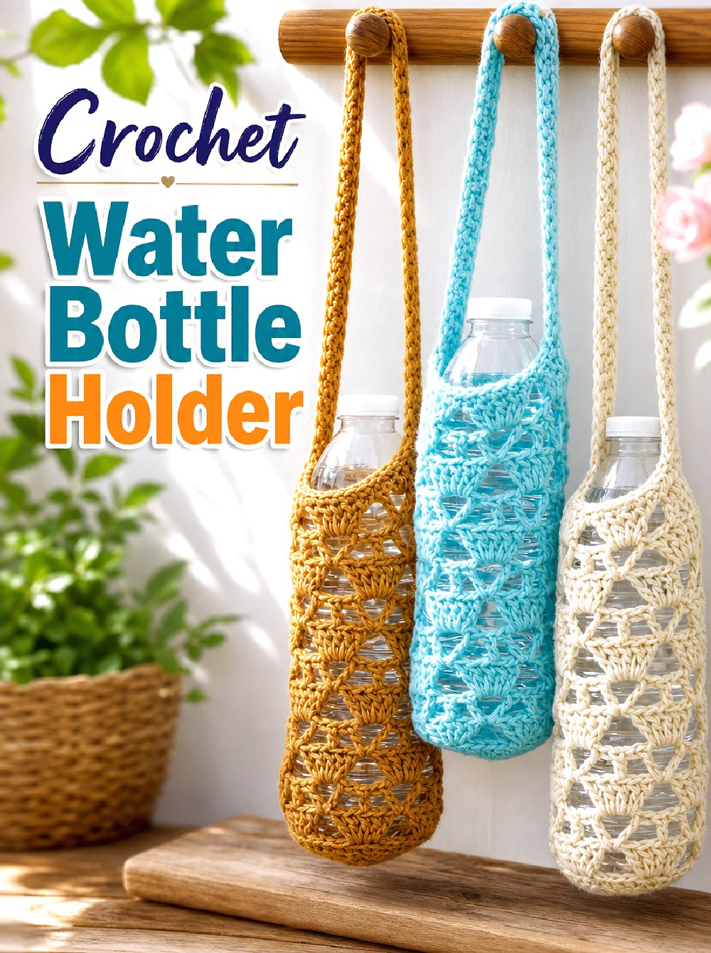 Crochet Water Bottle Holder