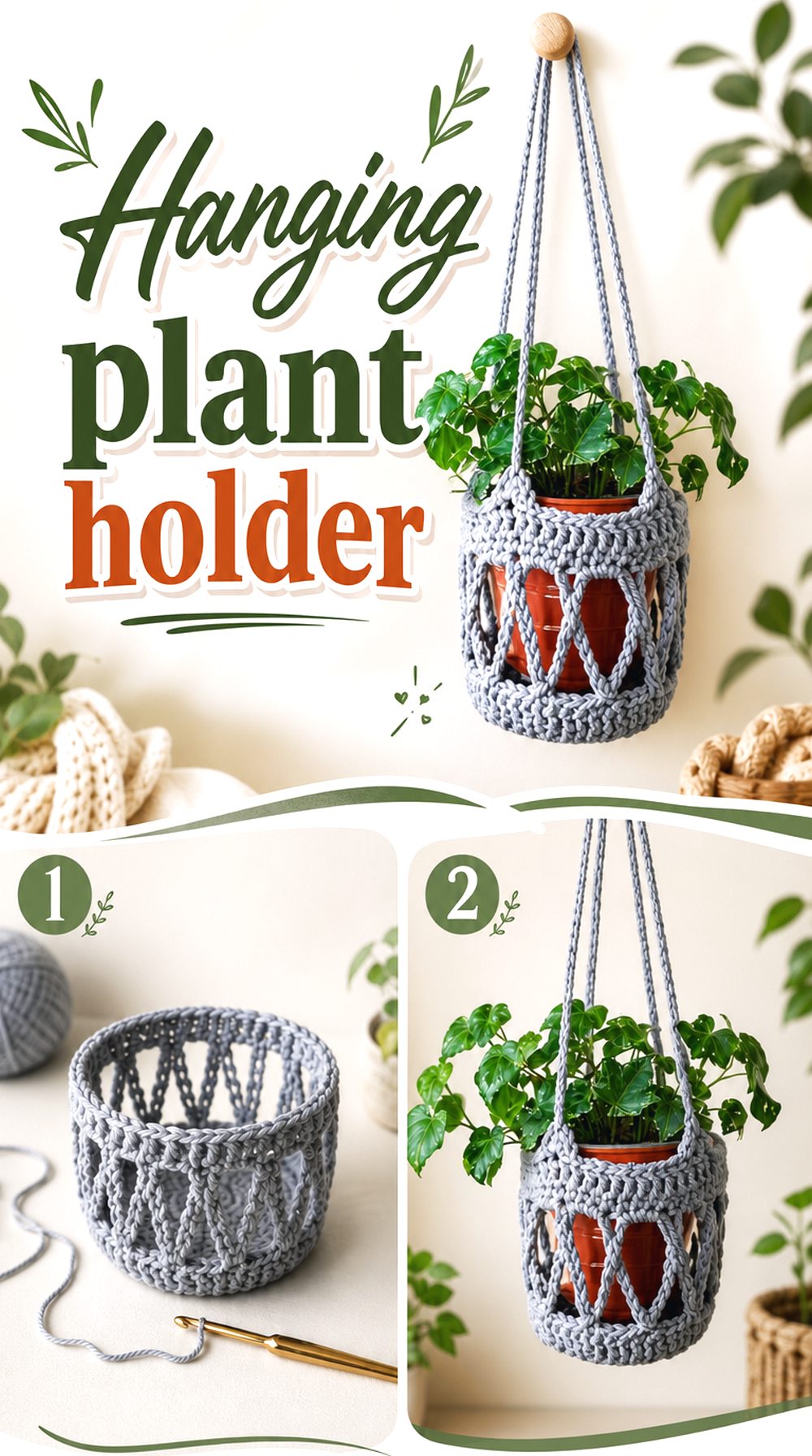 Hanging plant holder